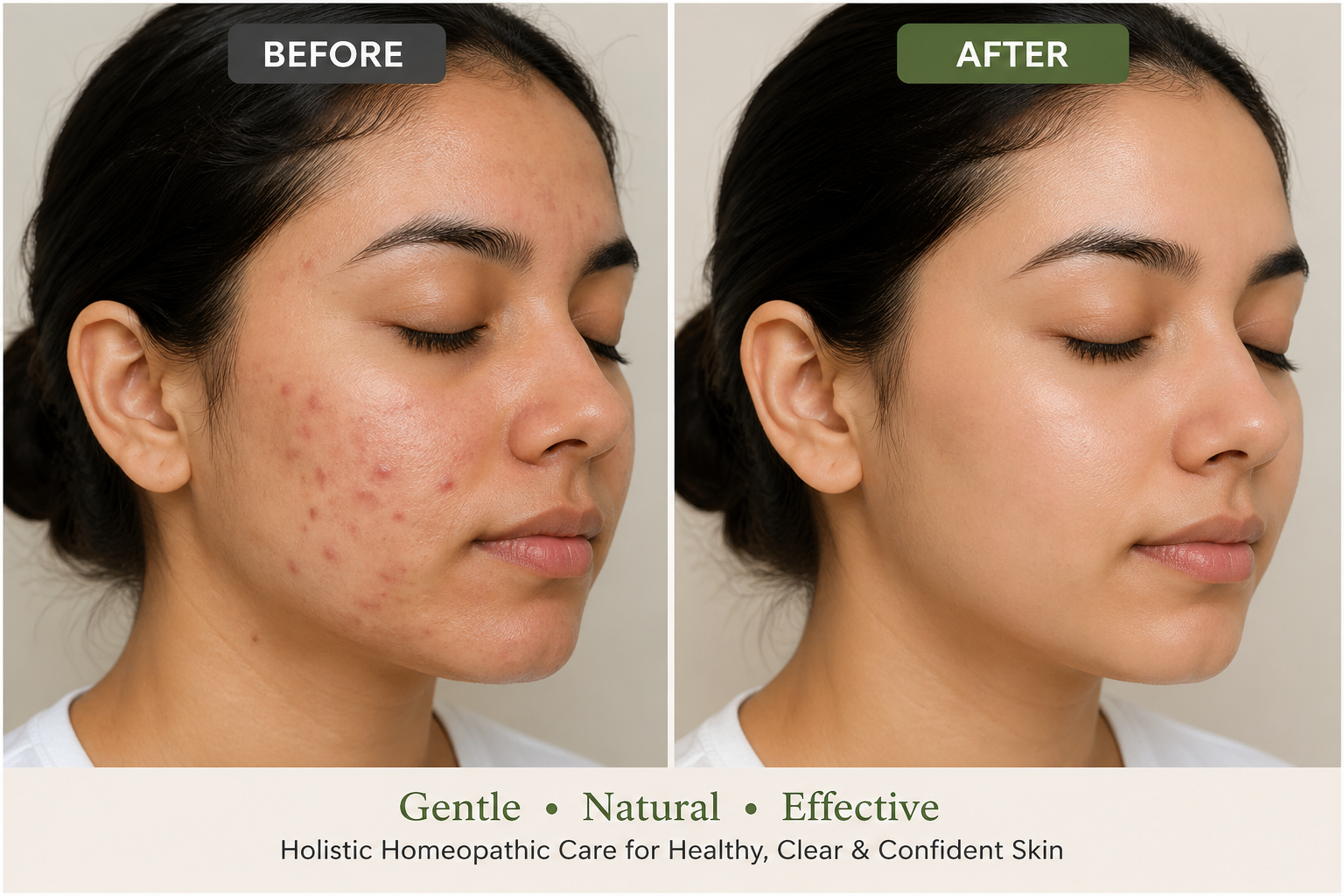 Acne before treatment