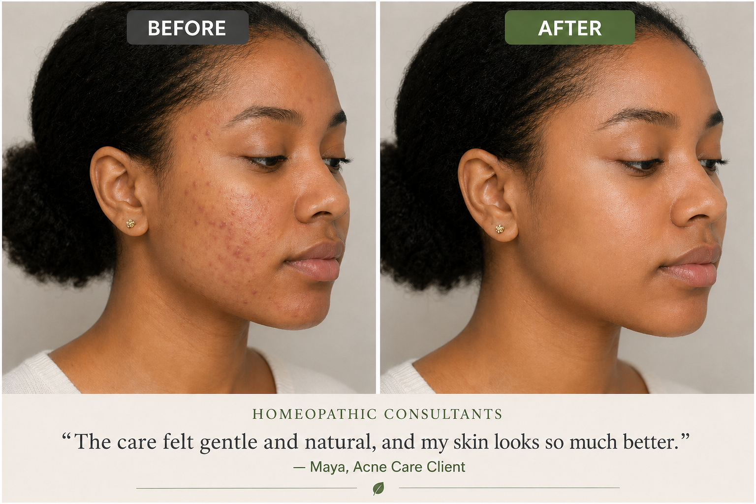 Acne before treatment